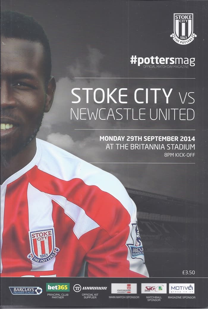 Stoke City FC v Newcastle United FC